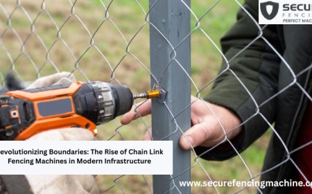 Revolutionizing Boundaries: The Rise of Chain Link Fencing Machines in Modern Infrastructure
