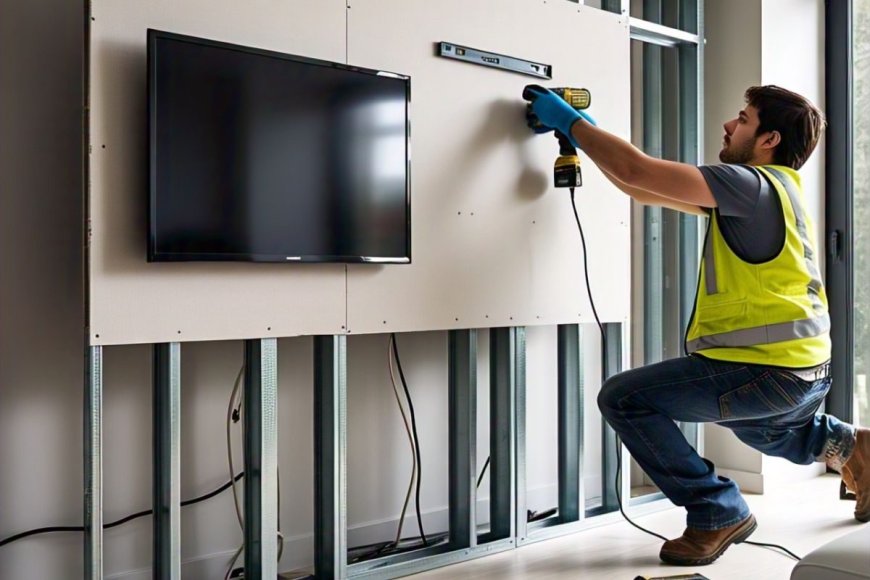 How to Mount a TV Wall Bracket on Steel Studs – Easy & Secure Steps