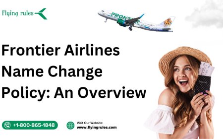 Frontier Airlines Name Change Policy: An Overview